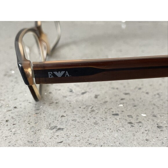 Emporio Armani 610 312 Black 54-17-140 Plastic Eyeglasses Frames ONLY Italy - Picture 4 of 13